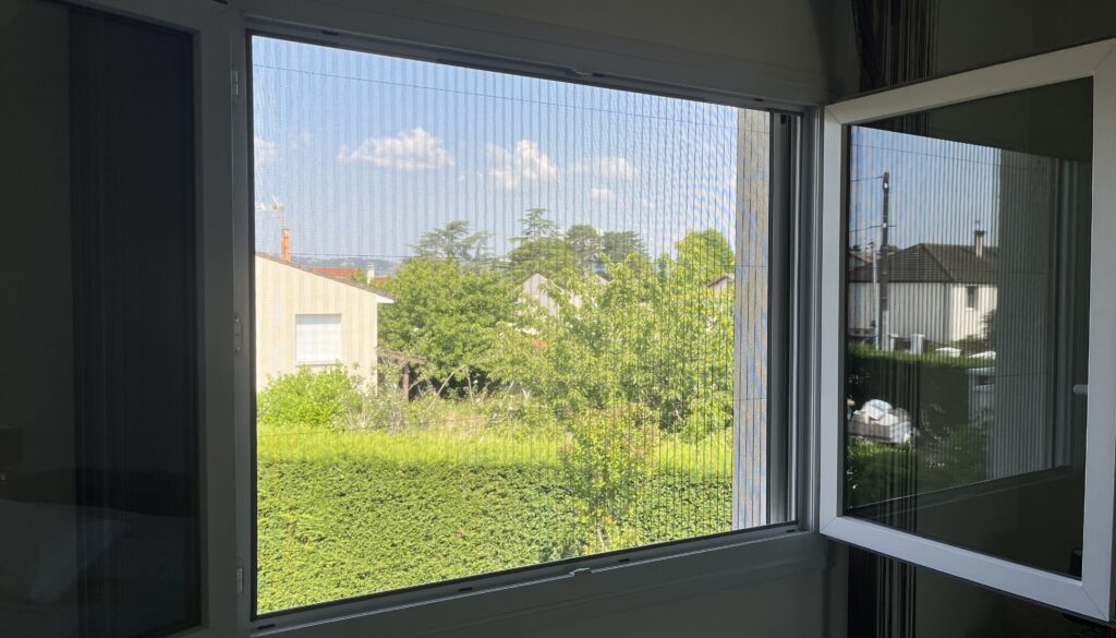 Moustiquaires plissées PIAVOUX